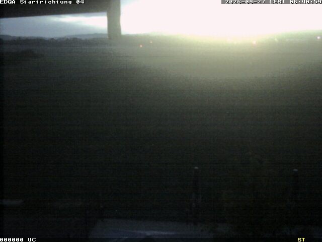 Archiv Foto Webcam Flugplatz Bamberg-Breitenau Startbahn