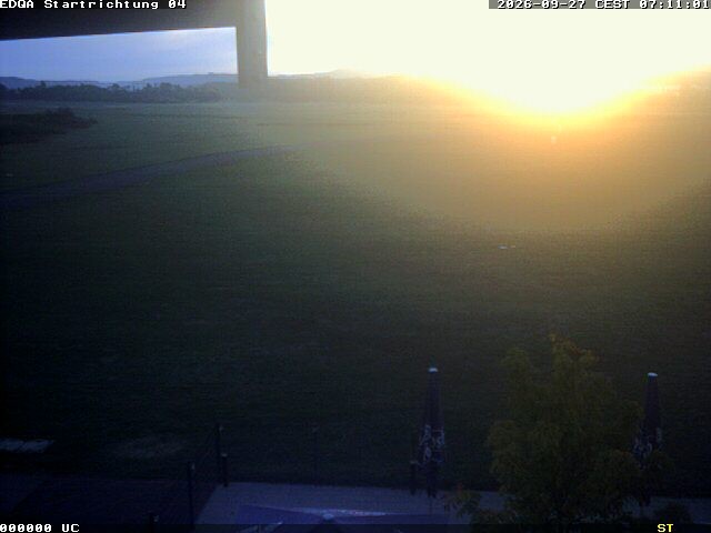 Archiv Foto Webcam Flugplatz Bamberg-Breitenau Startbahn
