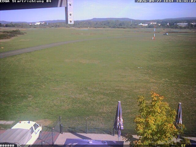 Archiv Foto Webcam Flugplatz Bamberg-Breitenau Startbahn