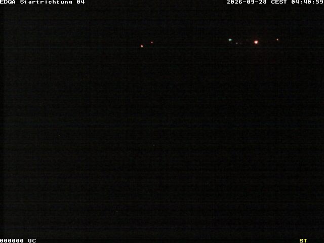 Archiv Foto Webcam Flugplatz Bamberg-Breitenau Startbahn