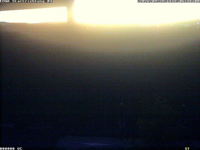 Archiv Foto Webcam Flugplatz Bamberg-Breitenau Startbahn