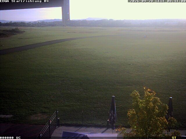 Archiv Foto Webcam Flugplatz Bamberg-Breitenau Startbahn