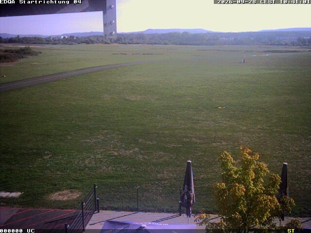 Archiv Foto Webcam Flugplatz Bamberg-Breitenau Startbahn
