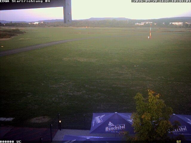 Archiv Foto Webcam Flugplatz Bamberg-Breitenau Startbahn