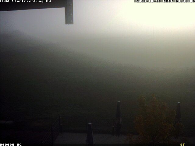 Archiv Foto Webcam Flugplatz Bamberg-Breitenau Startbahn