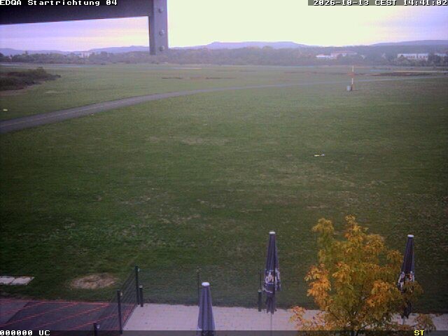 Archiv Foto Webcam Flugplatz Bamberg-Breitenau Startbahn