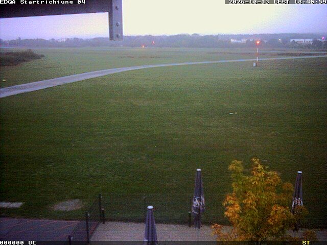 Archiv Foto Webcam Flugplatz Bamberg-Breitenau Startbahn