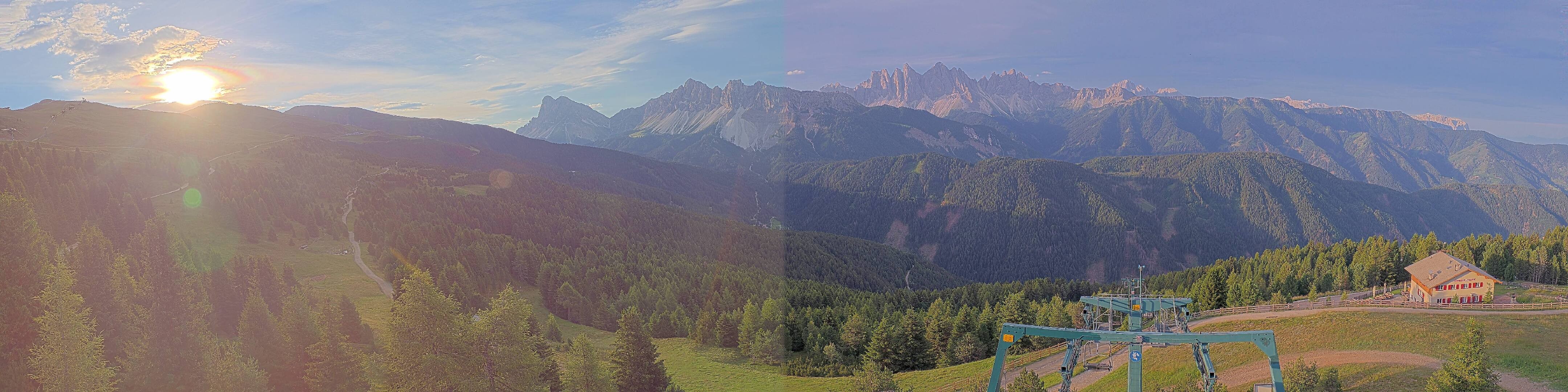 Archiv Foto Webcam Plose-Brixen: Bergstation Palmschoss
