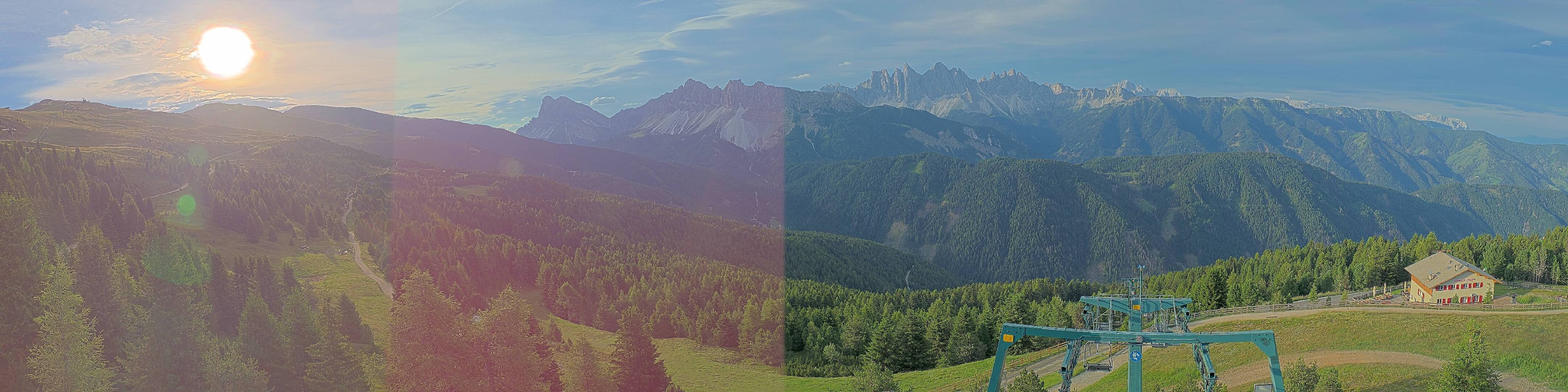 Archiv Foto Webcam Plose-Brixen: Bergstation Palmschoss