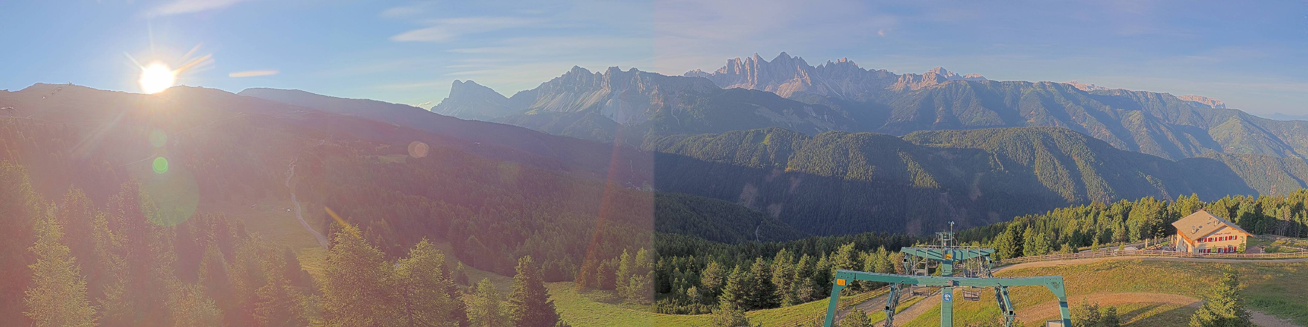 Archiv Foto Webcam Plose-Brixen: Bergstation Palmschoss