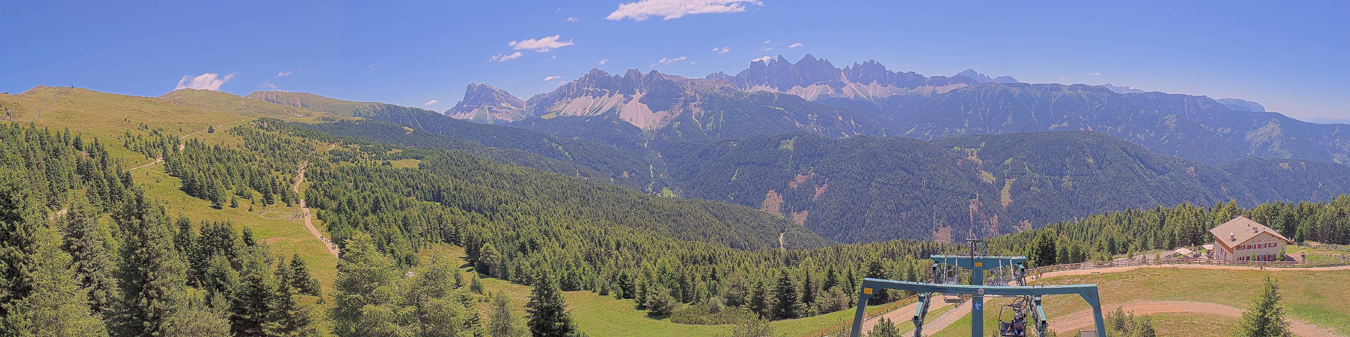 Archiv Foto Webcam Plose-Brixen: Bergstation Palmschoss