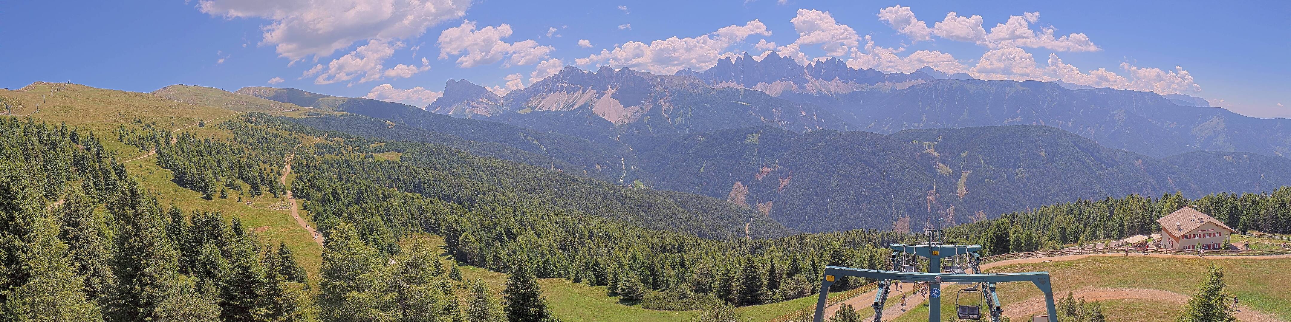 Archiv Foto Webcam Plose-Brixen: Bergstation Palmschoss