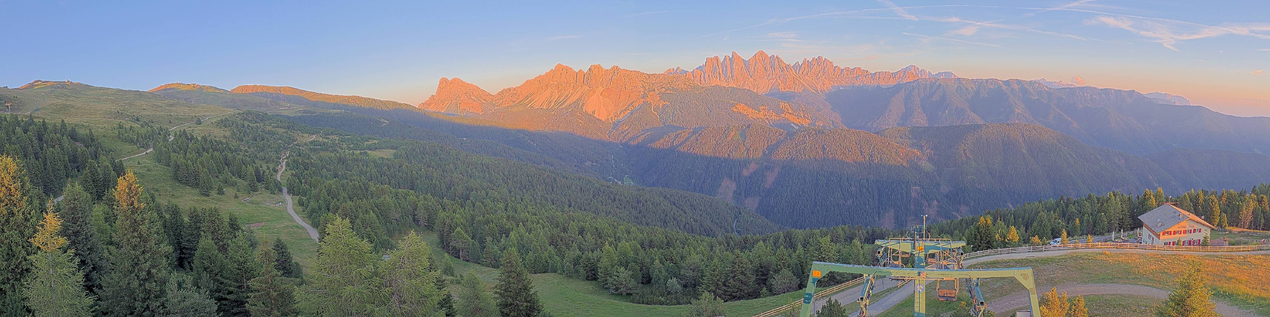 Archiv Foto Webcam Plose-Brixen: Bergstation Palmschoss
