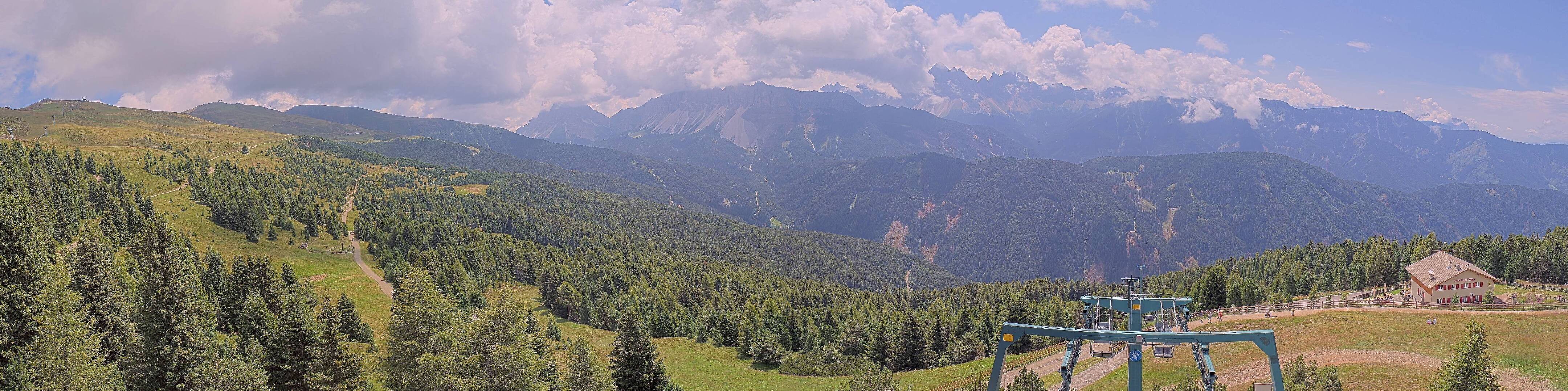 Archiv Foto Webcam Plose-Brixen: Bergstation Palmschoss
