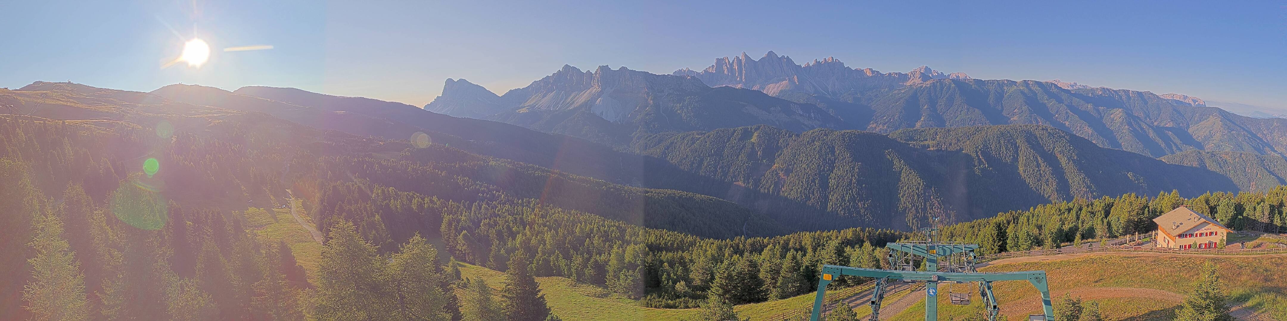 Archiv Foto Webcam Plose-Brixen: Bergstation Palmschoss