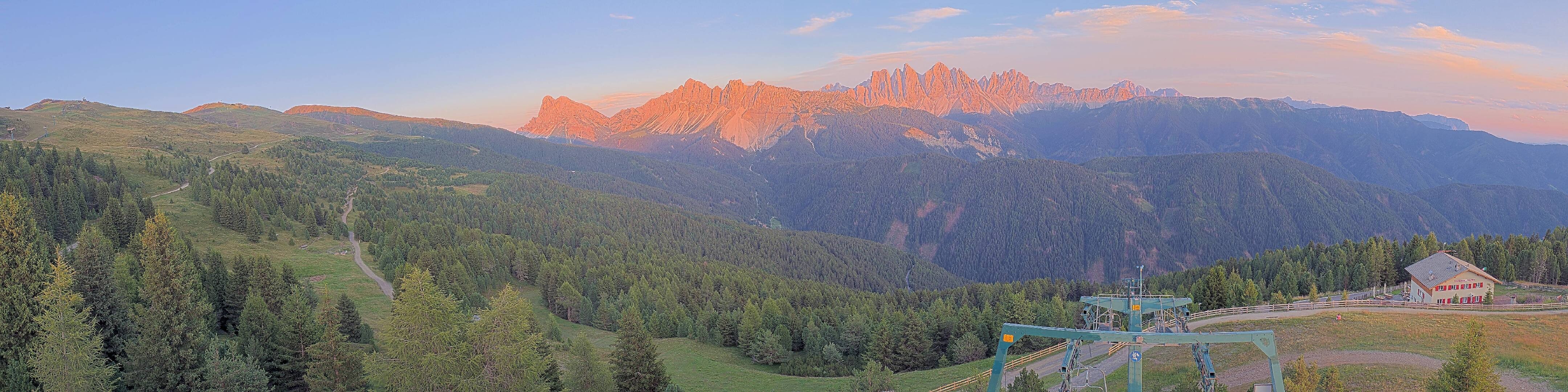 Archiv Foto Webcam Plose-Brixen: Bergstation Palmschoss