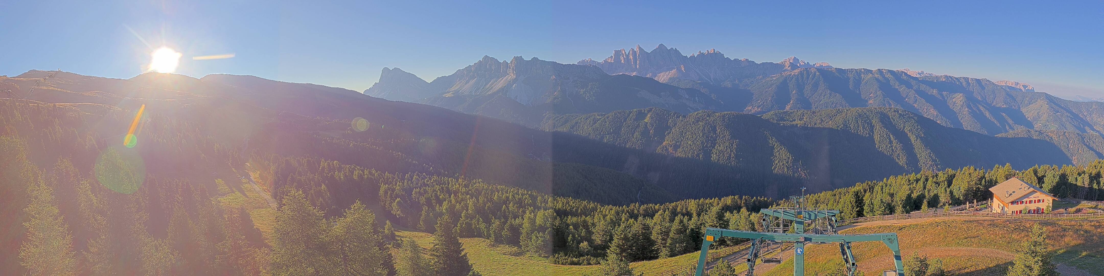 Archiv Foto Webcam Plose-Brixen: Bergstation Palmschoss