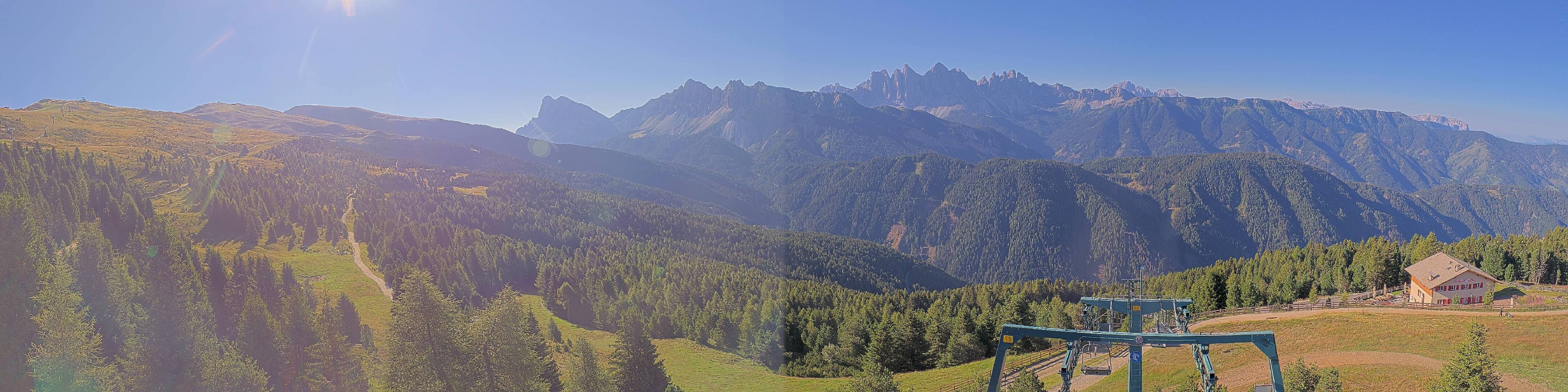 Archiv Foto Webcam Plose-Brixen: Bergstation Palmschoss