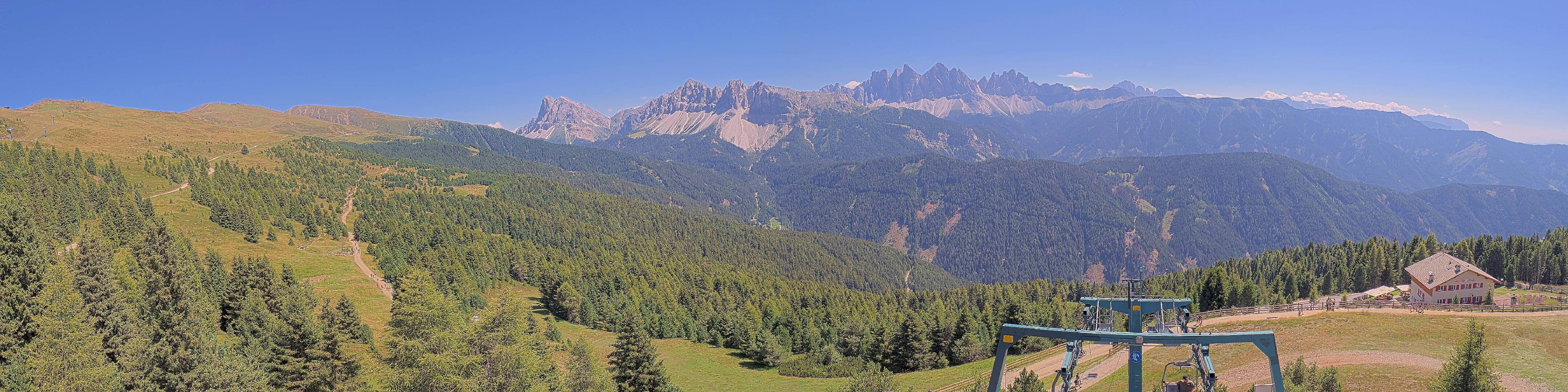 Archiv Foto Webcam Plose-Brixen: Bergstation Palmschoss