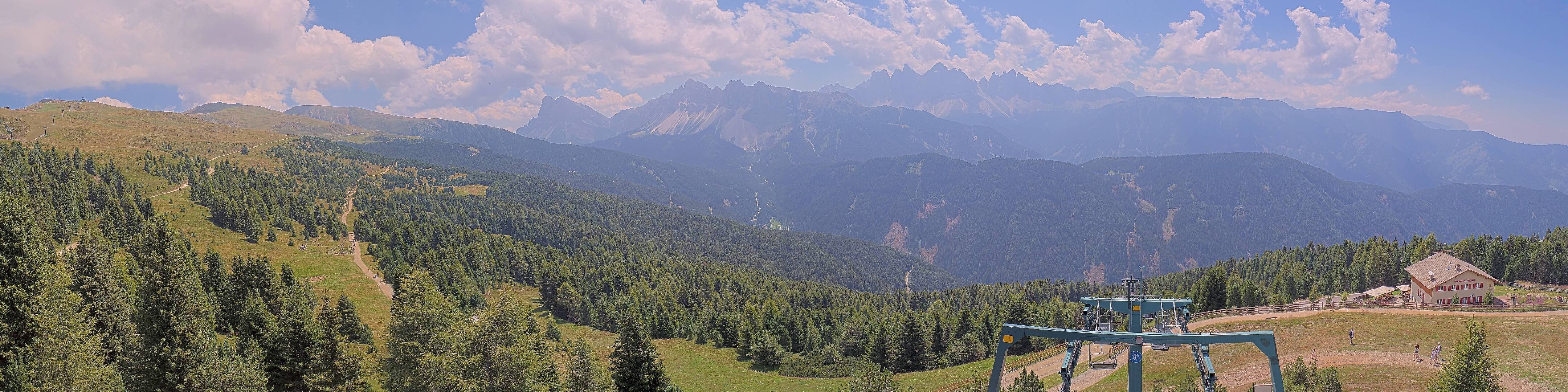 Archiv Foto Webcam Plose-Brixen: Bergstation Palmschoss