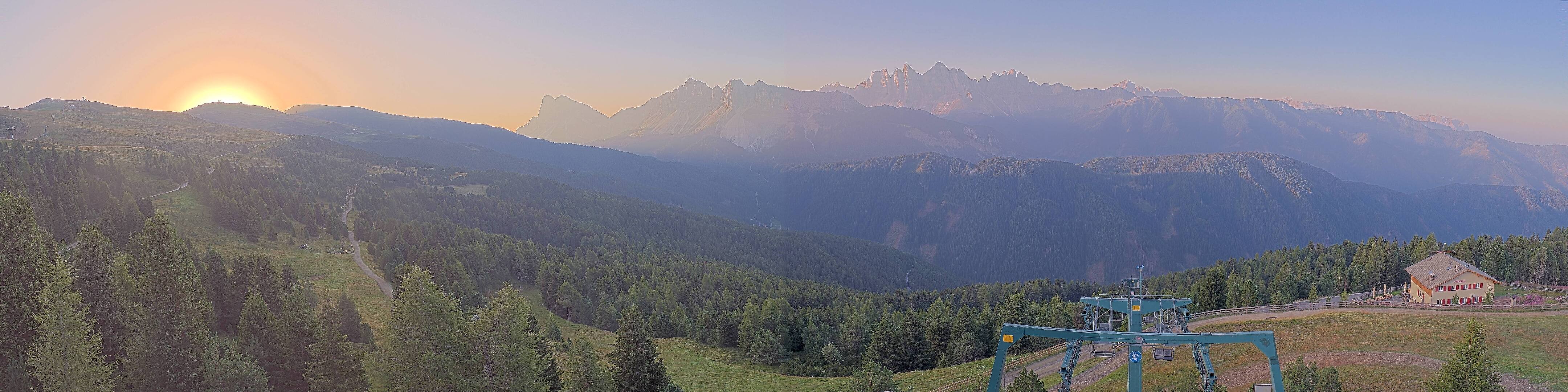 Archiv Foto Webcam Plose-Brixen: Bergstation Palmschoss