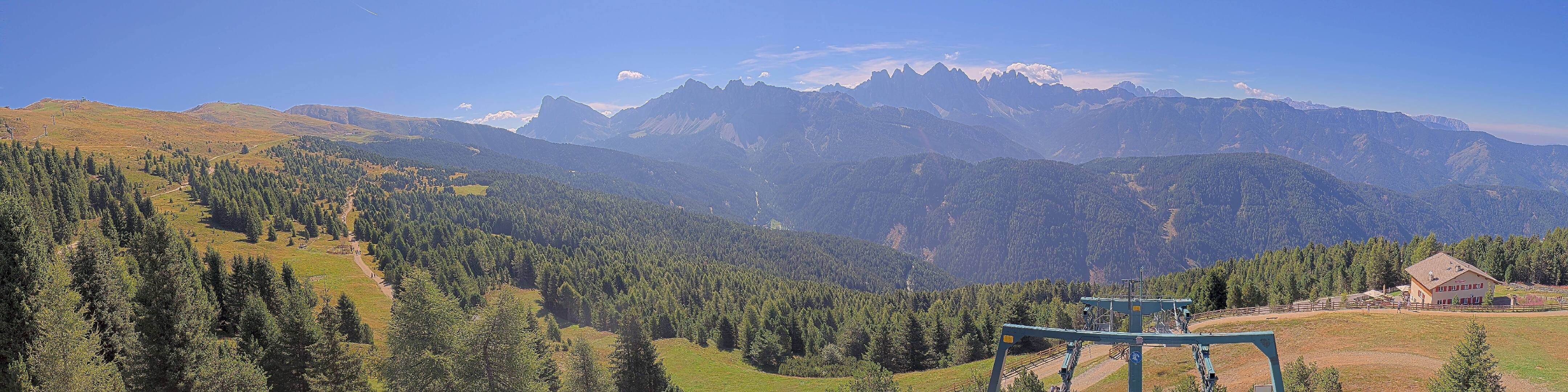 Archiv Foto Webcam Plose-Brixen: Bergstation Palmschoss
