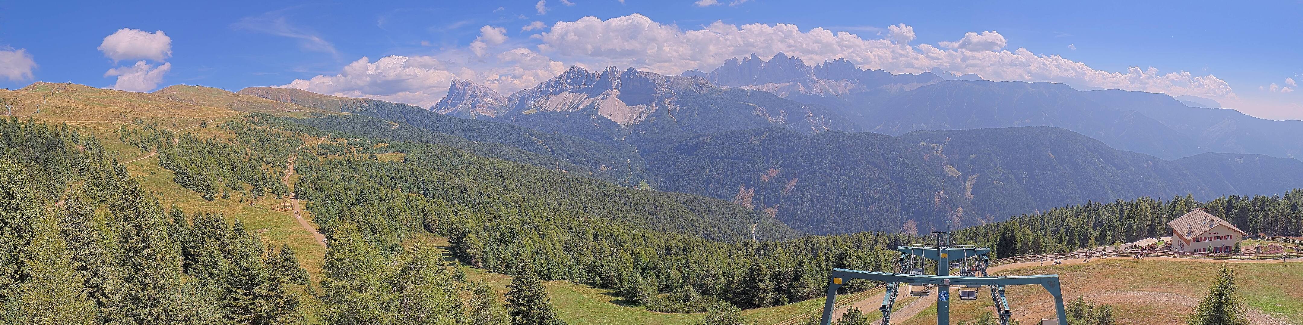 Archiv Foto Webcam Plose-Brixen: Bergstation Palmschoss