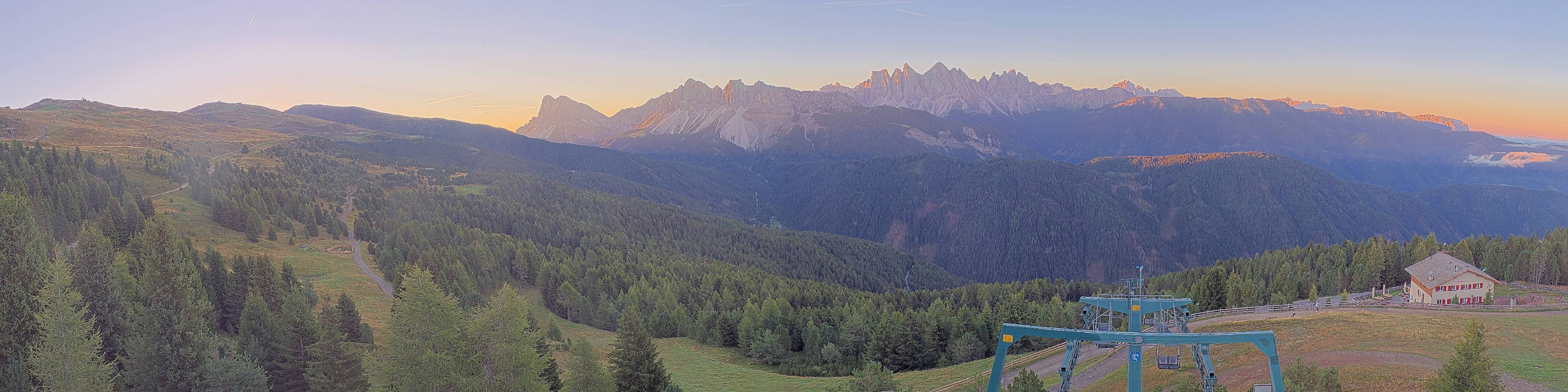 Archiv Foto Webcam Plose-Brixen: Bergstation Palmschoss