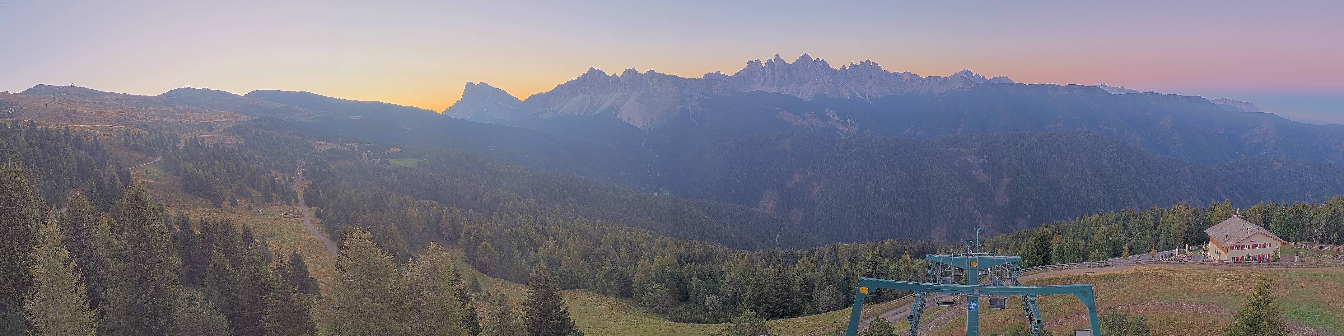 Archiv Foto Webcam Plose-Brixen: Bergstation Palmschoss