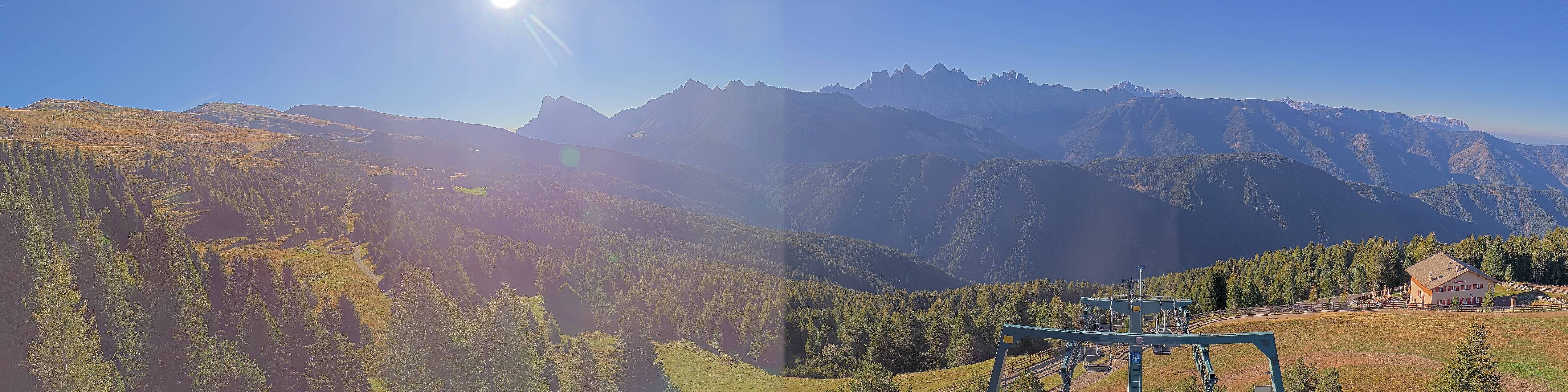 Archiv Foto Webcam Plose-Brixen: Bergstation Palmschoss