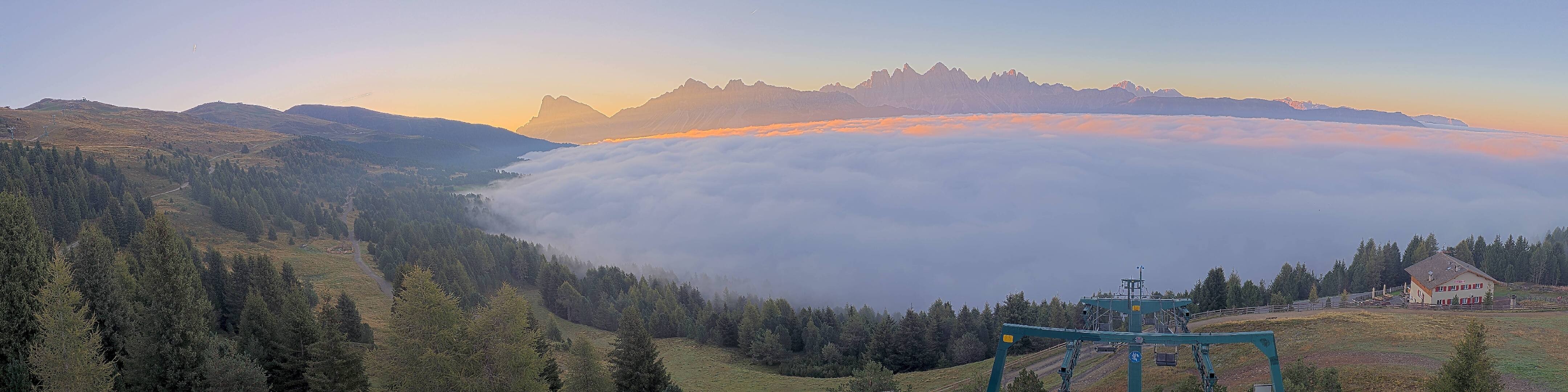 Archiv Foto Webcam Plose-Brixen: Bergstation Palmschoss