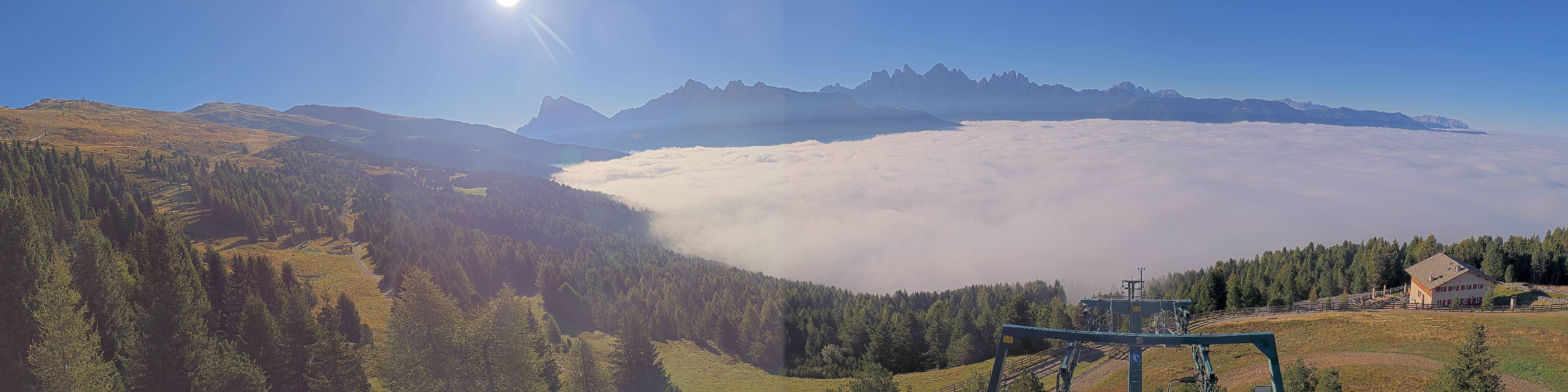 Archiv Foto Webcam Plose-Brixen: Bergstation Palmschoss