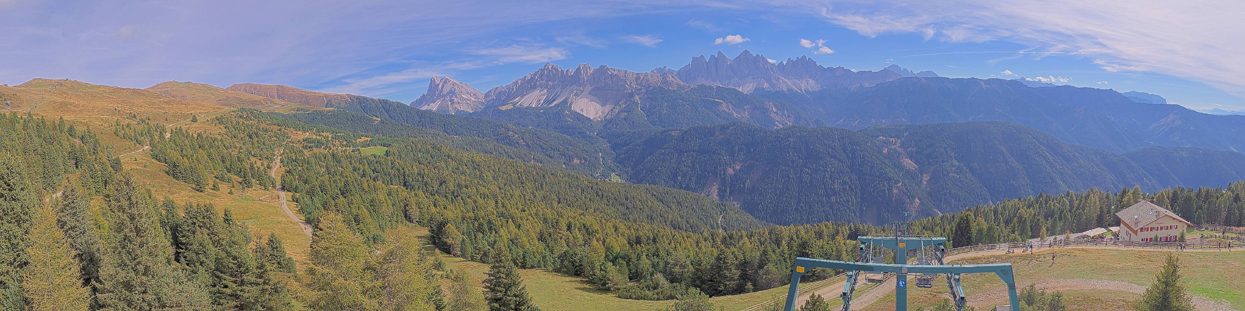 Archiv Foto Webcam Plose-Brixen: Bergstation Palmschoss