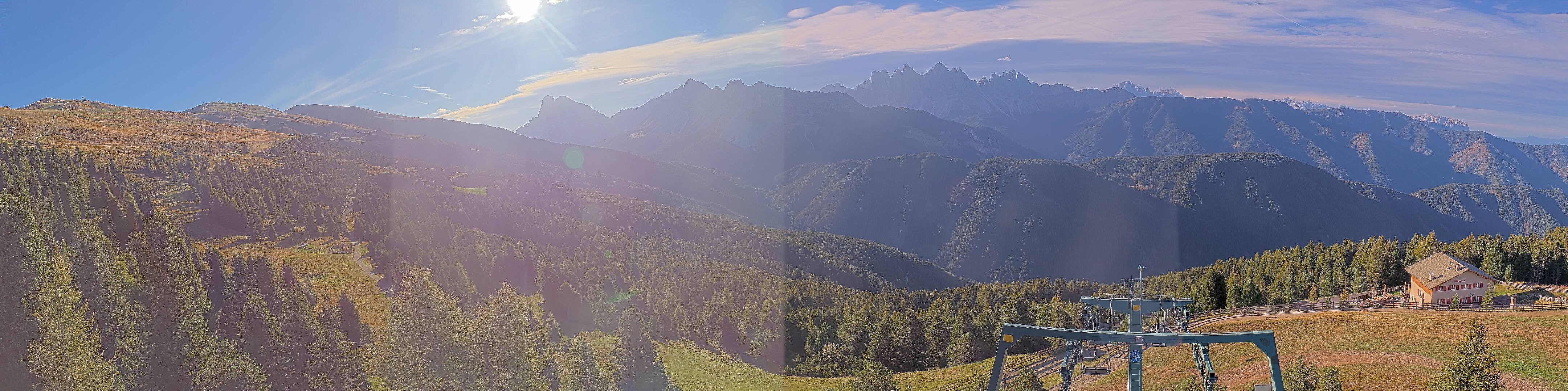 Archiv Foto Webcam Plose-Brixen: Bergstation Palmschoss