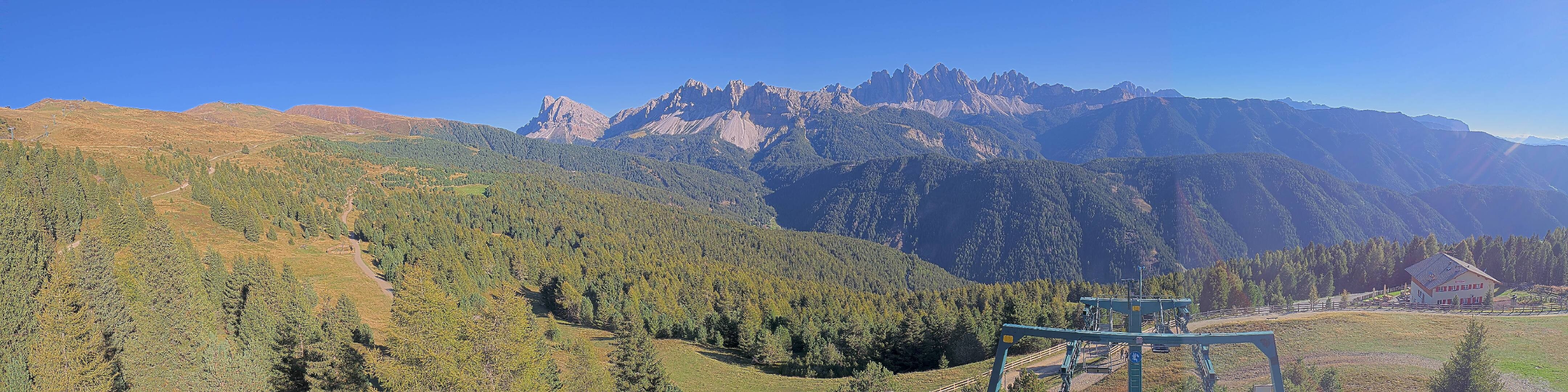 Archiv Foto Webcam Plose-Brixen: Bergstation Palmschoss