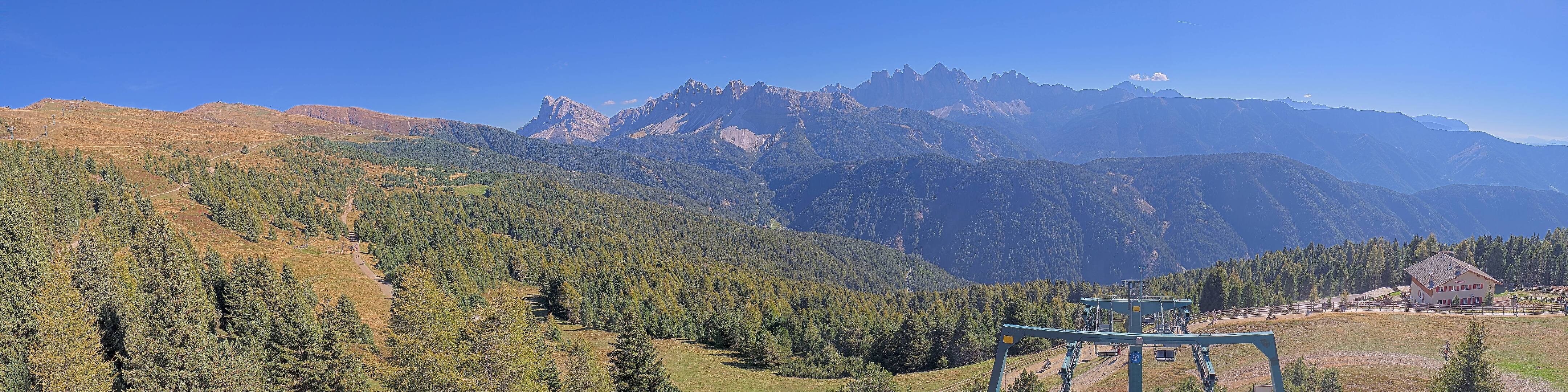 Archiv Foto Webcam Plose-Brixen: Bergstation Palmschoss