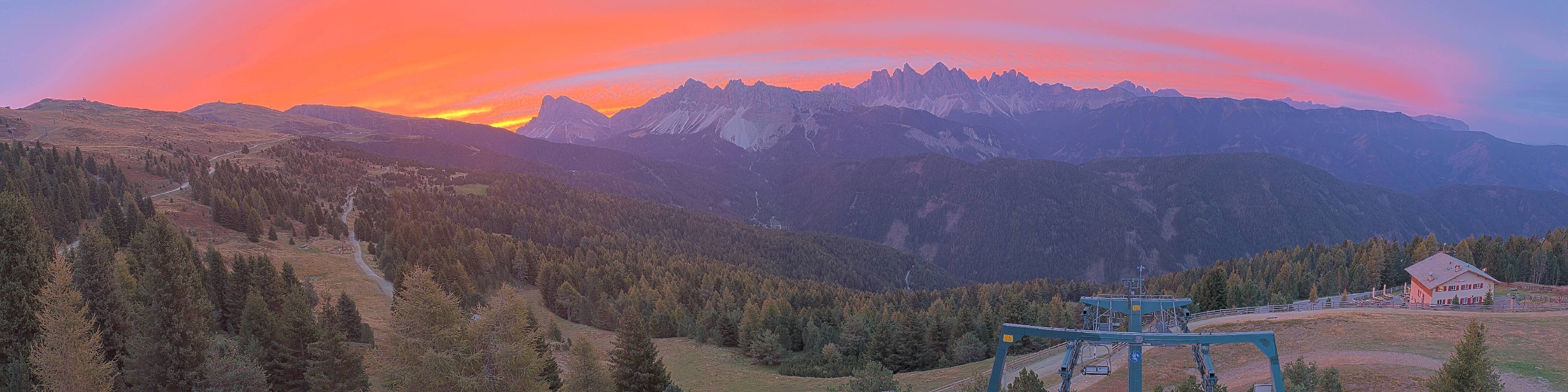 Archiv Foto Webcam Plose-Brixen: Bergstation Palmschoss