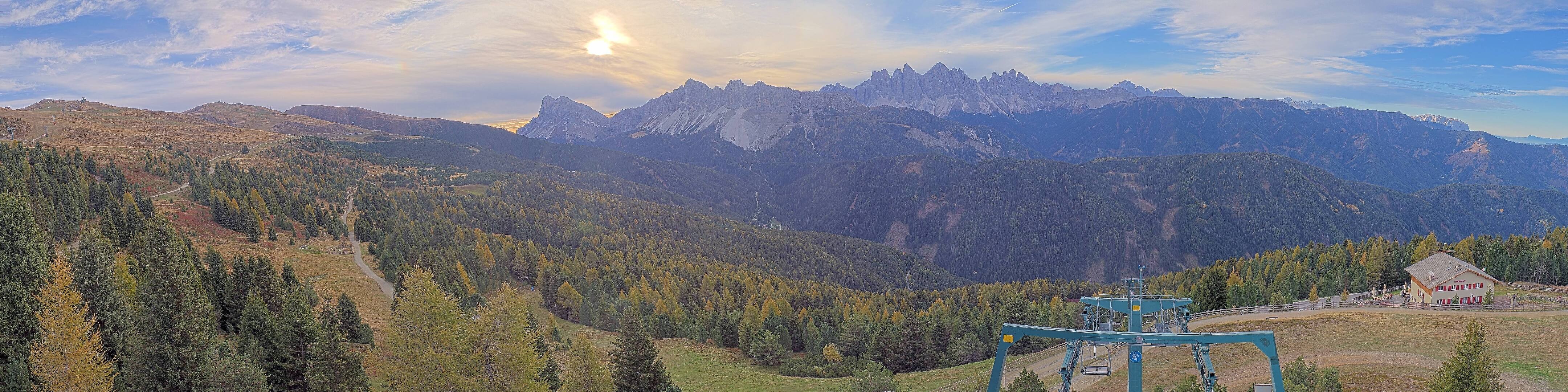 Archiv Foto Webcam Plose-Brixen: Bergstation Palmschoss
