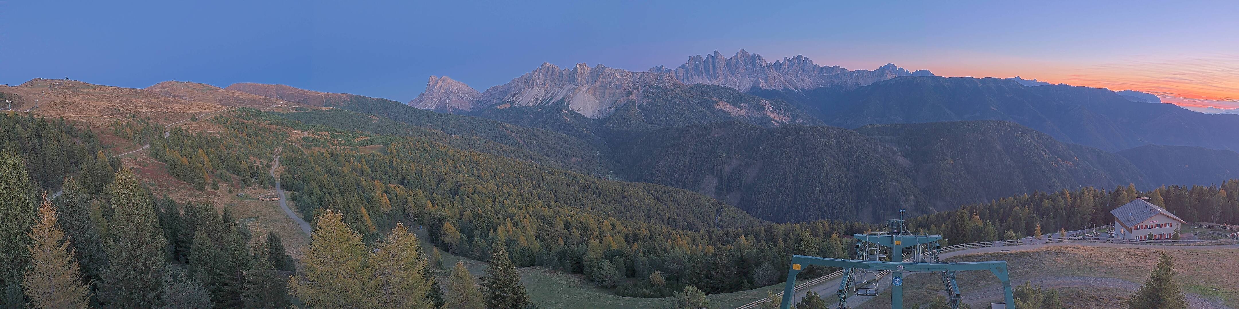 Archiv Foto Webcam Plose-Brixen: Bergstation Palmschoss