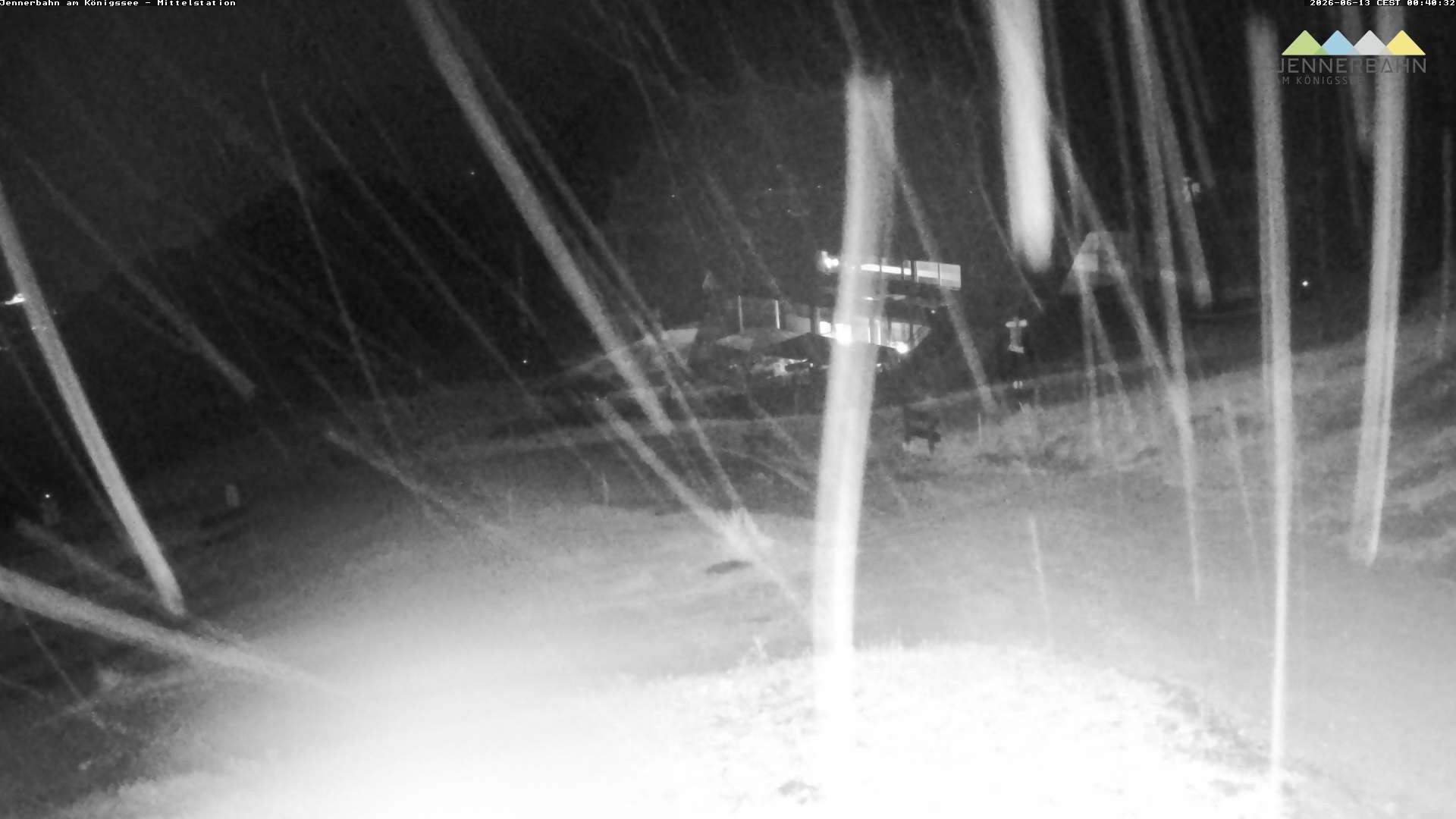 Archiv Foto Webcam Königssee: Jennerbahn Mittelstation
