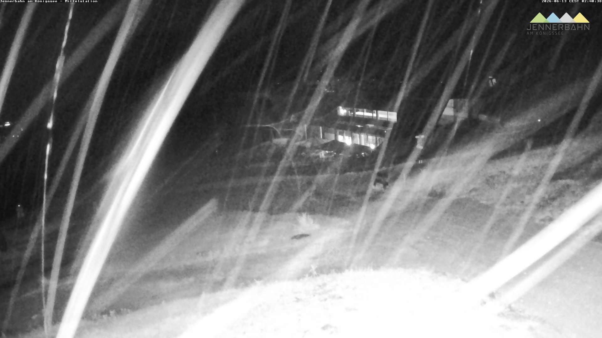 Archiv Foto Webcam Königssee: Jennerbahn Mittelstation