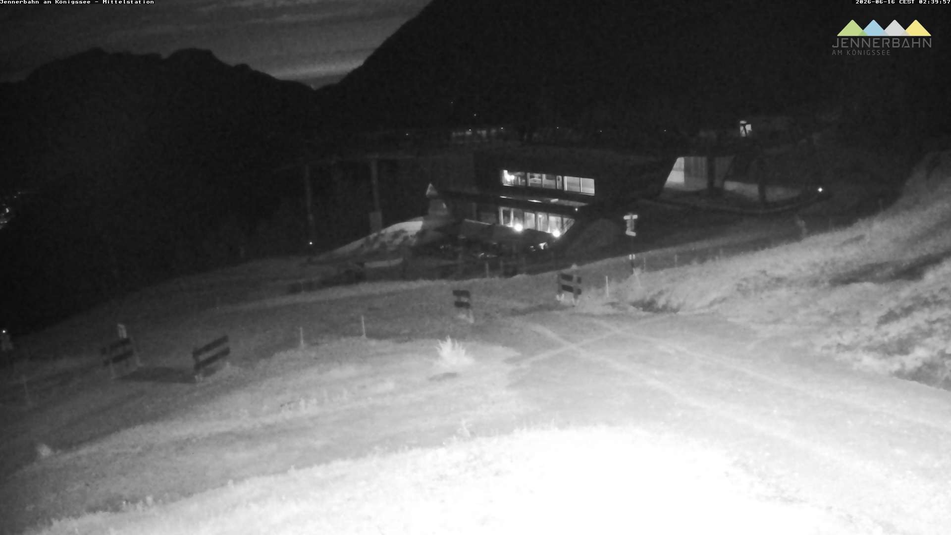 Archiv Foto Webcam Königssee: Jennerbahn Mittelstation