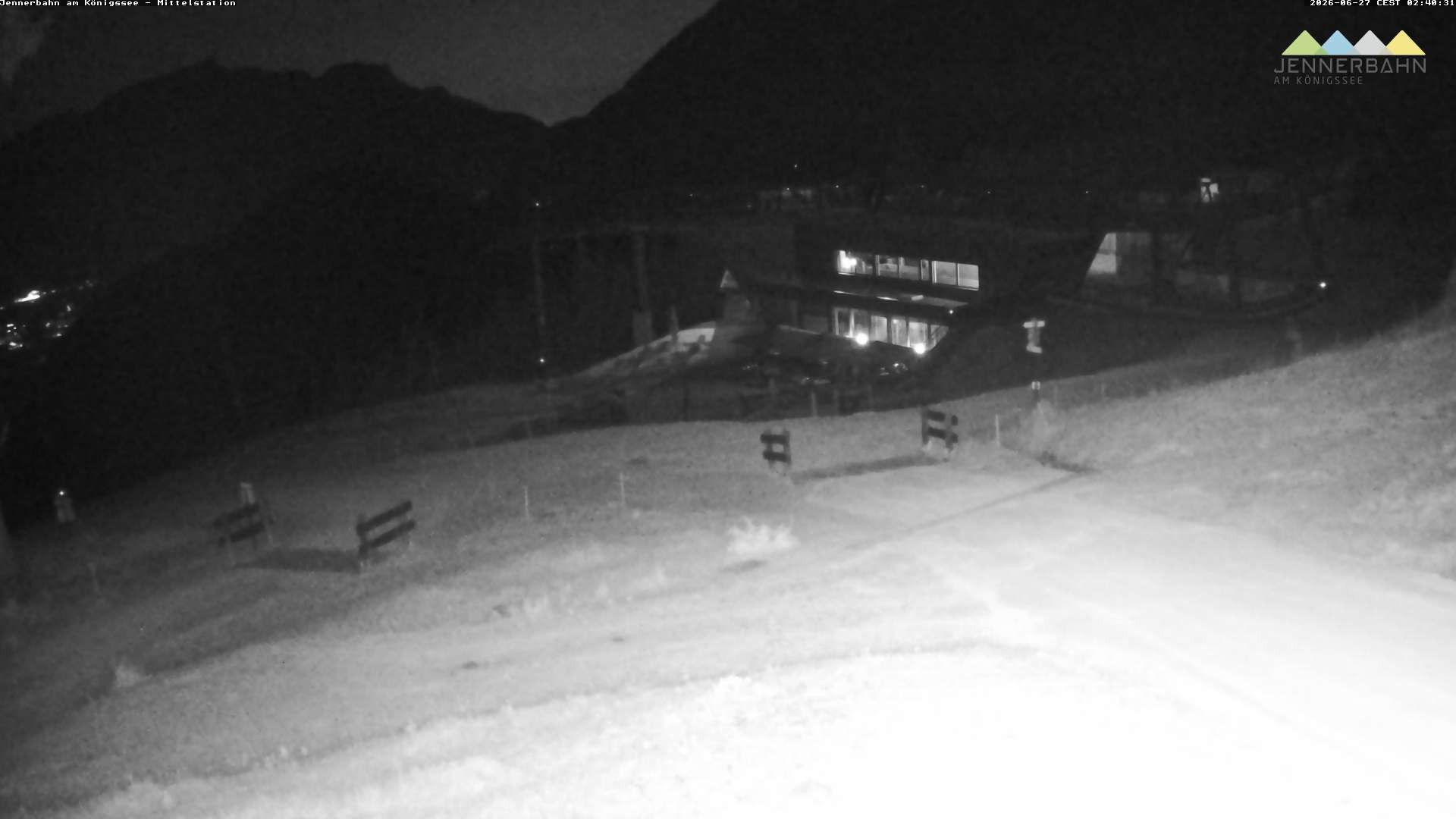 Archiv Foto Webcam Königssee: Jennerbahn Mittelstation