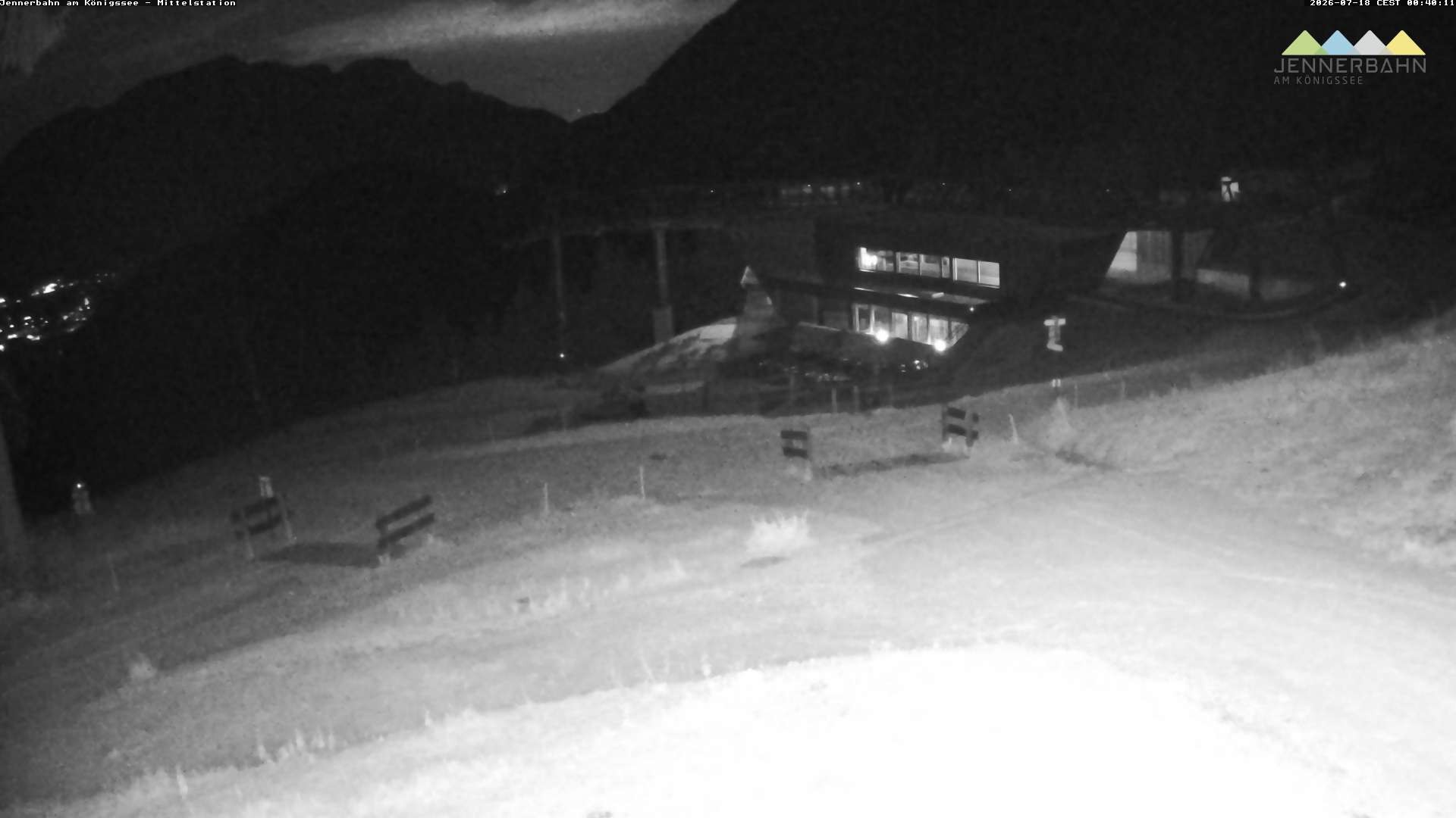 Archiv Foto Webcam Königssee: Jennerbahn Mittelstation