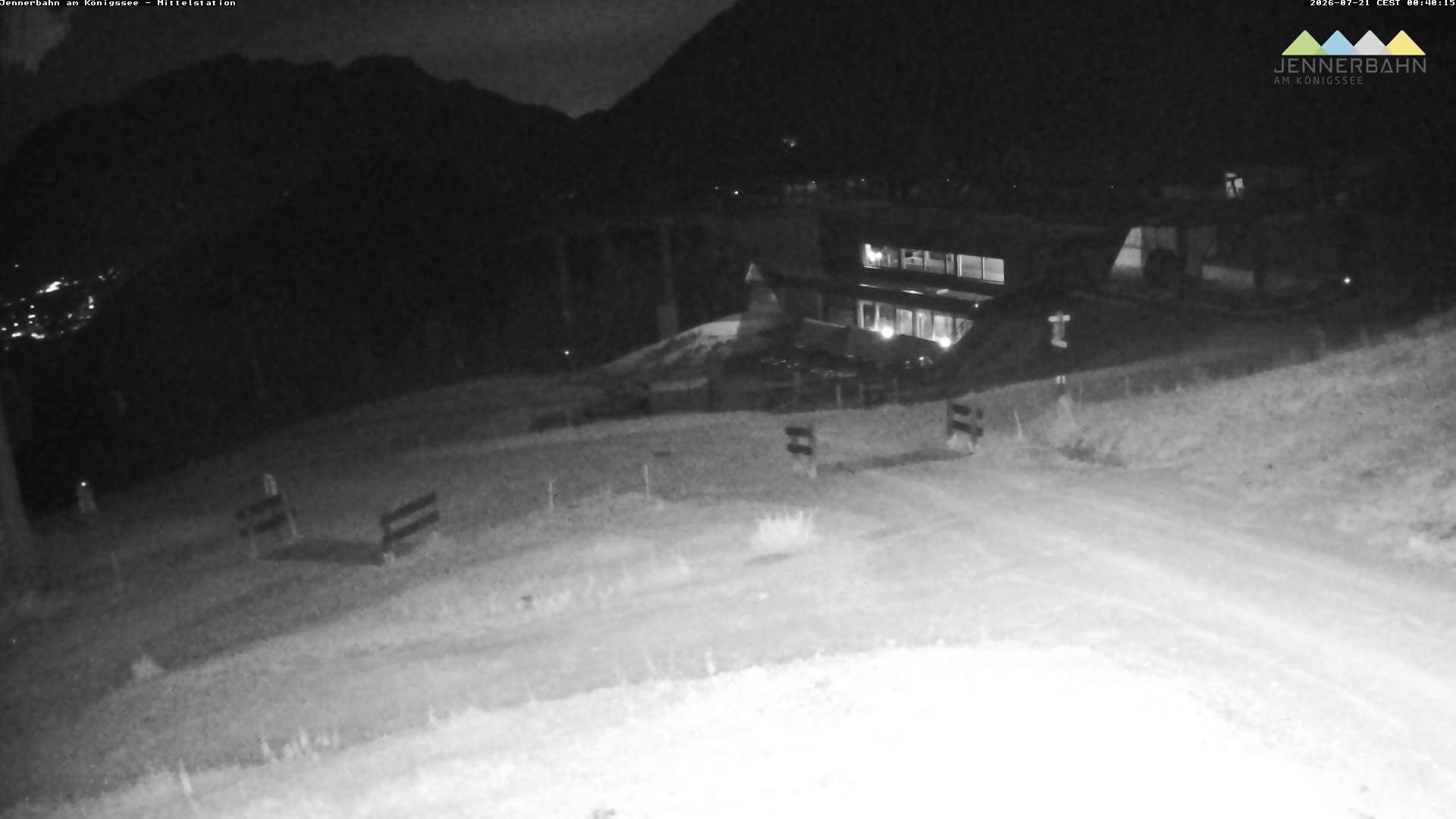 Archiv Foto Webcam Königssee: Jennerbahn Mittelstation