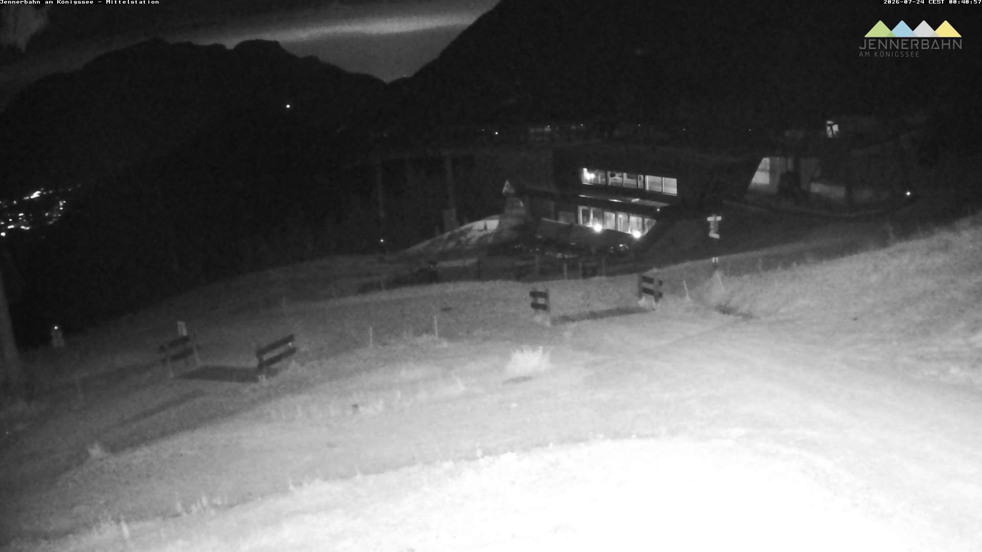 Archiv Foto Webcam Königssee: Jennerbahn Mittelstation