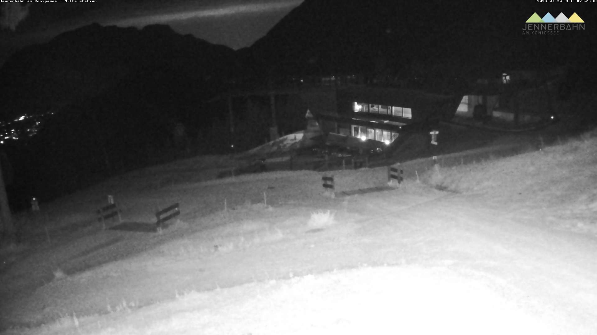 Archiv Foto Webcam Königssee: Jennerbahn Mittelstation