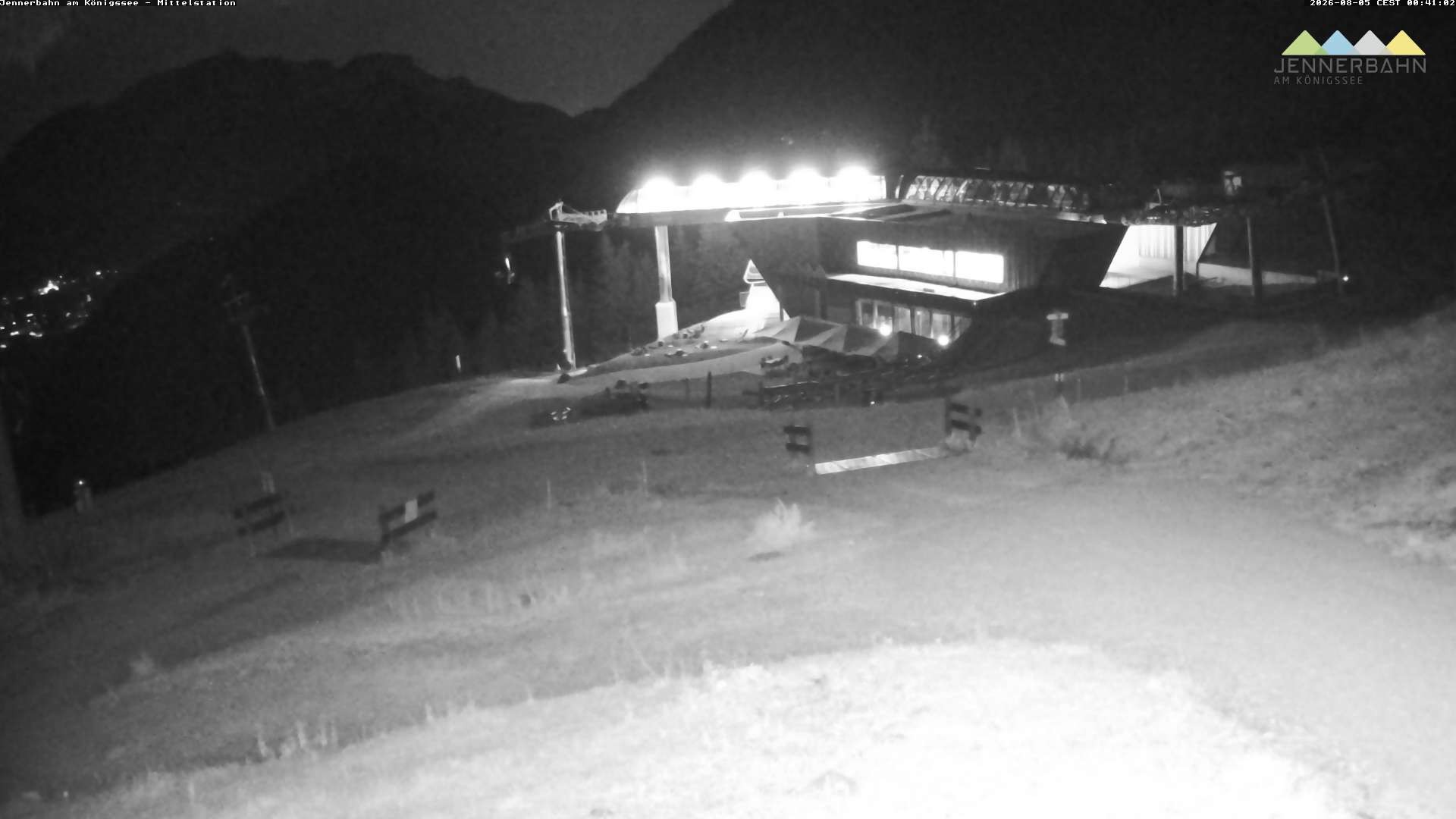 Archiv Foto Webcam Königssee: Jennerbahn Mittelstation
