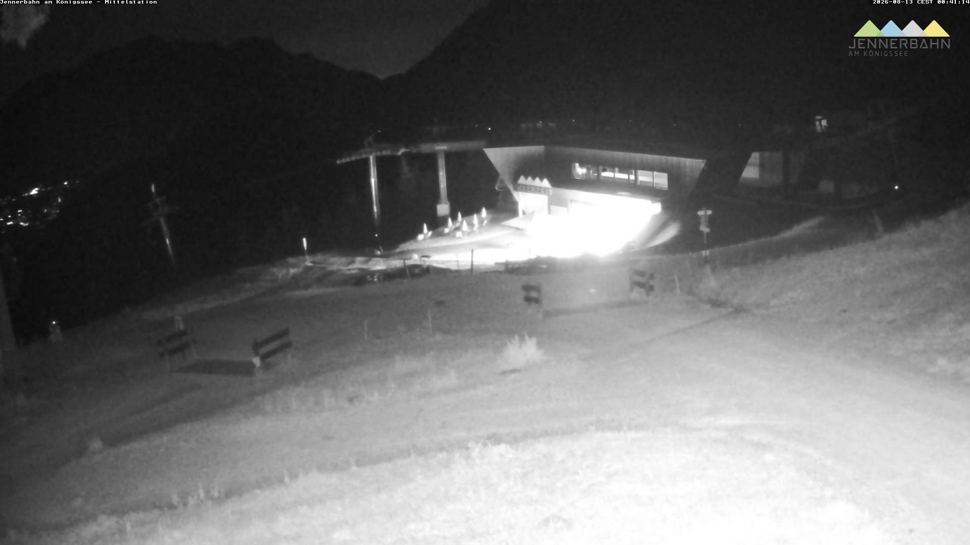 Archiv Foto Webcam Königssee: Jennerbahn Mittelstation