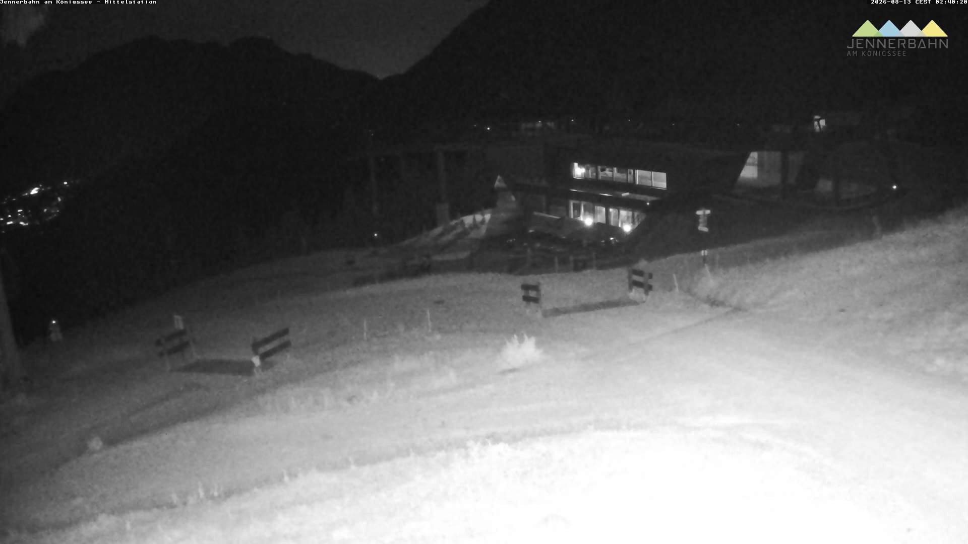 Archiv Foto Webcam Königssee: Jennerbahn Mittelstation